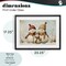 Stupell Industries Snowman Family Of Three Framed Print Under Glass, design by Petal Prints Design